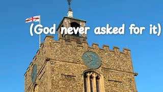 Why are all churches in the UK made of stone?