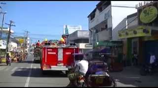 preview picture of video 'ROXAS CITY MOTORCADE FIRE PREVENTION MONTH 2015'