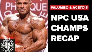 2018 NPC USA RECAP (Palumbo & Aceto)! Heavy Muscle Radio (7/30/18)