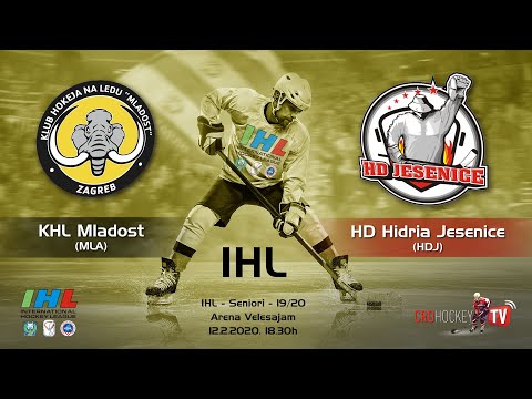 IHL 2019:2020 - KHL Mladost vs HD Jesenice