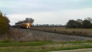 preview picture of video 'KCS Holiday Express 2009 in Wylie,Tx. 11/30/2009 ©'