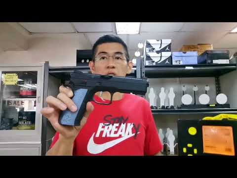 Testing the KJW CZ Shadow 2 Blue for Sir Alfred