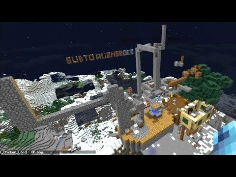 Aliensrock - I Tried To Start a Sky Civilization in My Minecraft Anarchy Server
