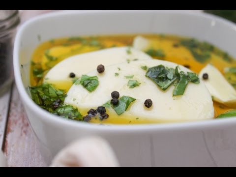 Fresh Mozzarella Marinated in Basil & Lime Recipe