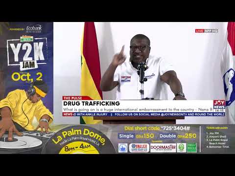 Mahama said he would crack the whip but is now pampering illicit drug activities – Henry Nana Boakye