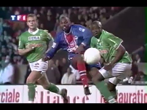 PSG 2-0 ASSE - 14e journée de D1 1999-2000