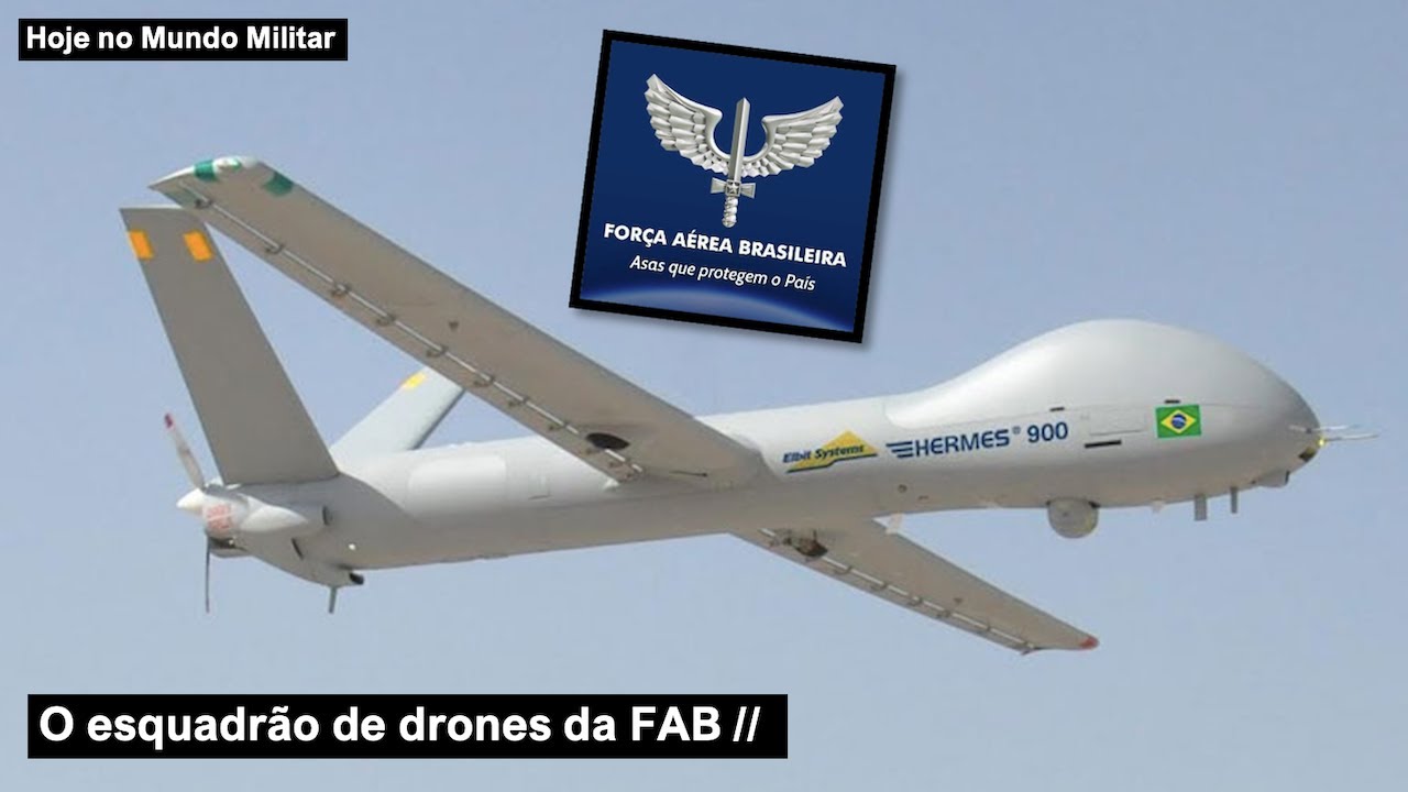 O esquadrão de drones da FAB