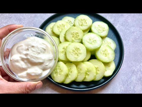 , title : 'Just add yogurt to cucumber｜I lost 5 pounds in a week by eating this way 🔥'