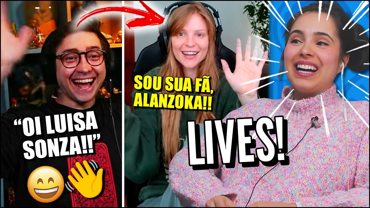 NINGUÉM IMAGINARIA ESSA COLLAB DO ALANZOKA COM A LUISA SONZA! MELHORES CLIPS!