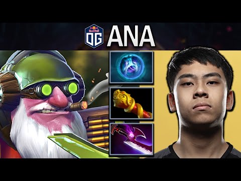 OG.ANA SMURF SNIPER WITH 21 KILLS & 7 DEATHS - DOTA 2 7.31 GAMEPLAY
