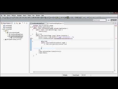 Java 8 Tutorial 03 - Lambda Expression + Simple JavaFX App