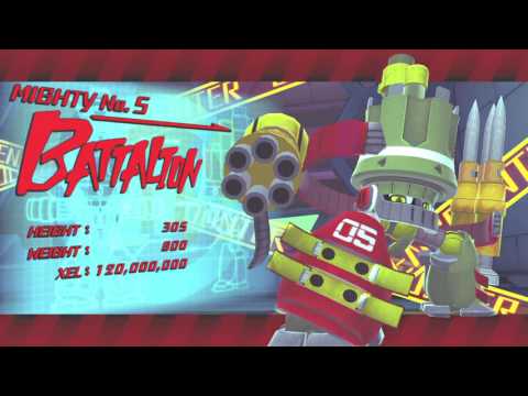 Mighty No. 9 Playthrough - Military Base (part 4)