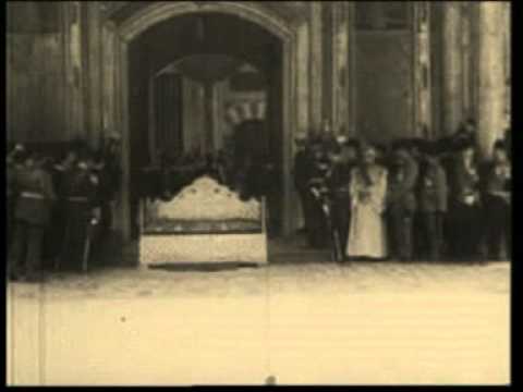 Crowning of Mehmed VI as last Sultan of the Ottoman Empire in 1918