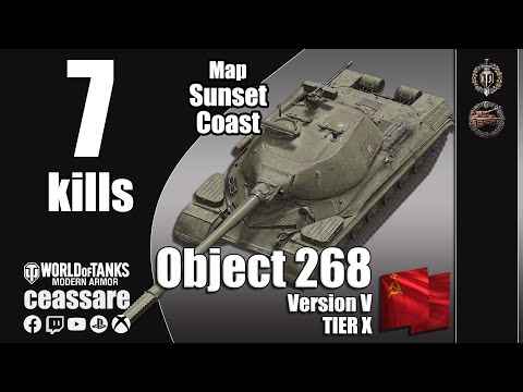 Object 268 Version V / WoT Console / PS5 / Xbox Series X / 1080p60 HDR
