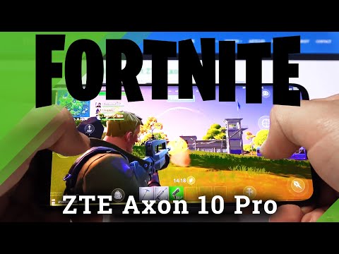 Fortnite Gameplay on ZTE Axon 10 Pro – Test Game Performance