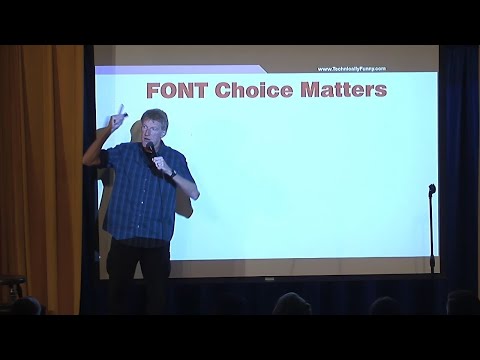 Font choice matters | Don McMillan Comedy