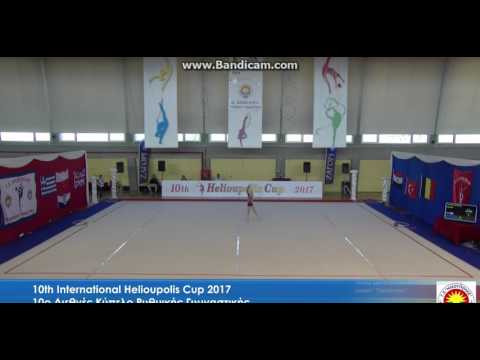 10th Helioupolis Cup 2017 Носаченко Вика обруч