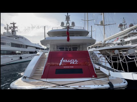 54.65m. FOREVER ONE - ISA BUILT SUPERYACHT - 4200nm Range - @archiesvlogmc