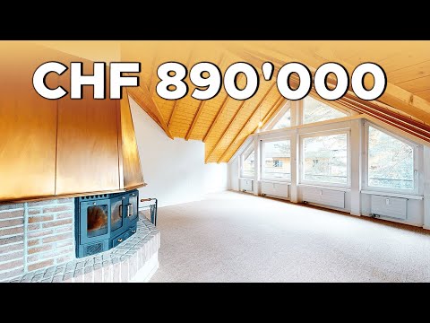 Wohnungstour: Attraktive Dach-Wohnung weniger als 10 Minuten vom Zentrum von Basel