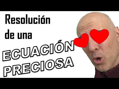 UNA DE LAS ECUACIONES MÁS BONITAS QUE HE RESUELTO (Y es exponencial)