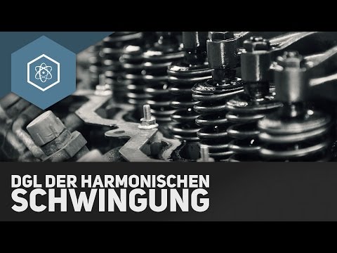 Differential equation (DGL) of harmonic oscillation