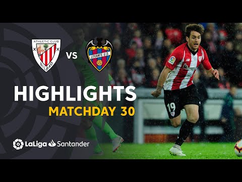 Highlights Athletic Club vs Levante UD (3-2)