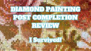 This Kit Nearly Broke Me, But I Made It Through!! | Diamond Painting Post Completion Review