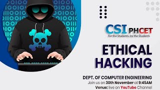 CSI PHCET Ethical Hacking Webinar
