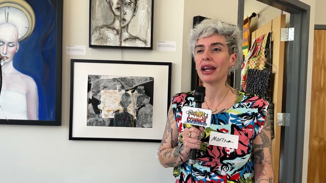 Meet Artist Marina Carreira: Hear her explain her artwork