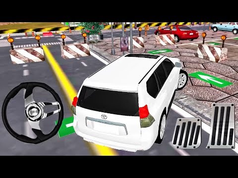 Prado Parking Adventure 2019 - White Jeep Car 3D - Best Android GamePlay