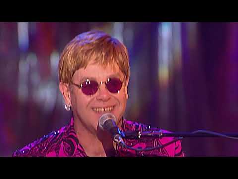Elton John & Billy Joel - Goodbye Yellow Brick Road (Madison Square Garden, NYC 2000)HD *Remastered