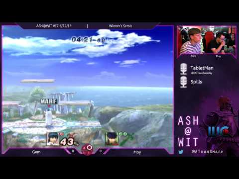 PM Winner's Quarters ASH@WIT 6/12/15 - Gem (Marth) vs Moy (Ike)