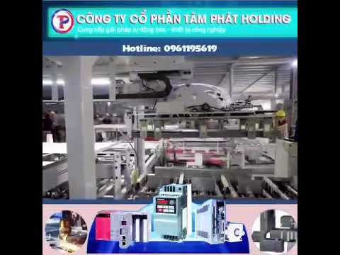 Máy đóng hộp gạch nhựa SPC tự động, tăng năng suất lao động, giảm chi phí nhân công, giúp tăng năng lực cạnh tranh của doanh nghiệp