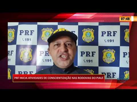 PRF inicia atividades de conscientizacão nas rodovias do PiauiÌ 18 09 2020