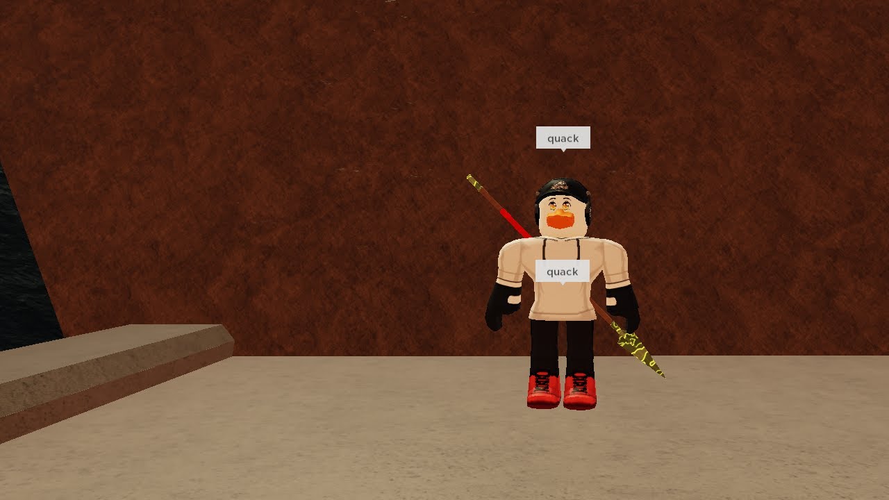 Mr. Duck plays combat warriors