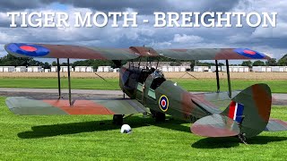 Flying the Tiger Moth - Breighton Airfield- August 2023