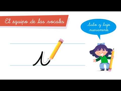 LA VOCAL "U" CURSIVA