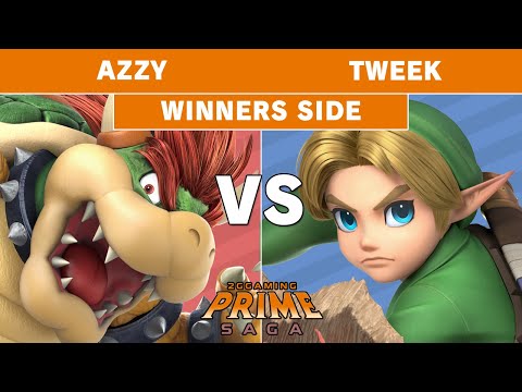 2GG: Prime Saga - Azzy (Bowser) vs TSM | Tweek (Young Link) Winners Side - Smash Ultimate