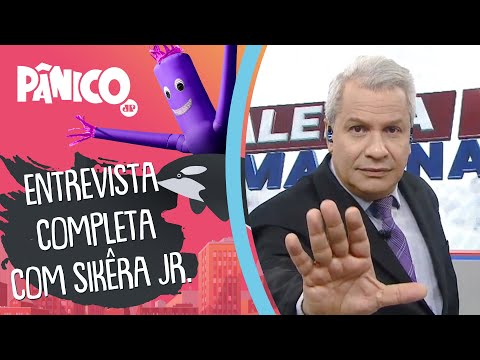 Assista à entrevista com Sikêra Jr. na íntegra
