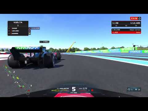 F1 22 PS5! Formula 1 Lenovo Grand Prix de France 2022 L3 y Clasificación