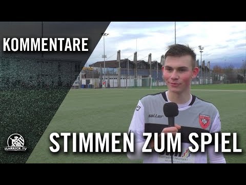 Die Stimmen zum Spiel | SpVgg Unterhaching U19 - ASV Neumarkt U19 (15. Spieltag, Bayernliga)