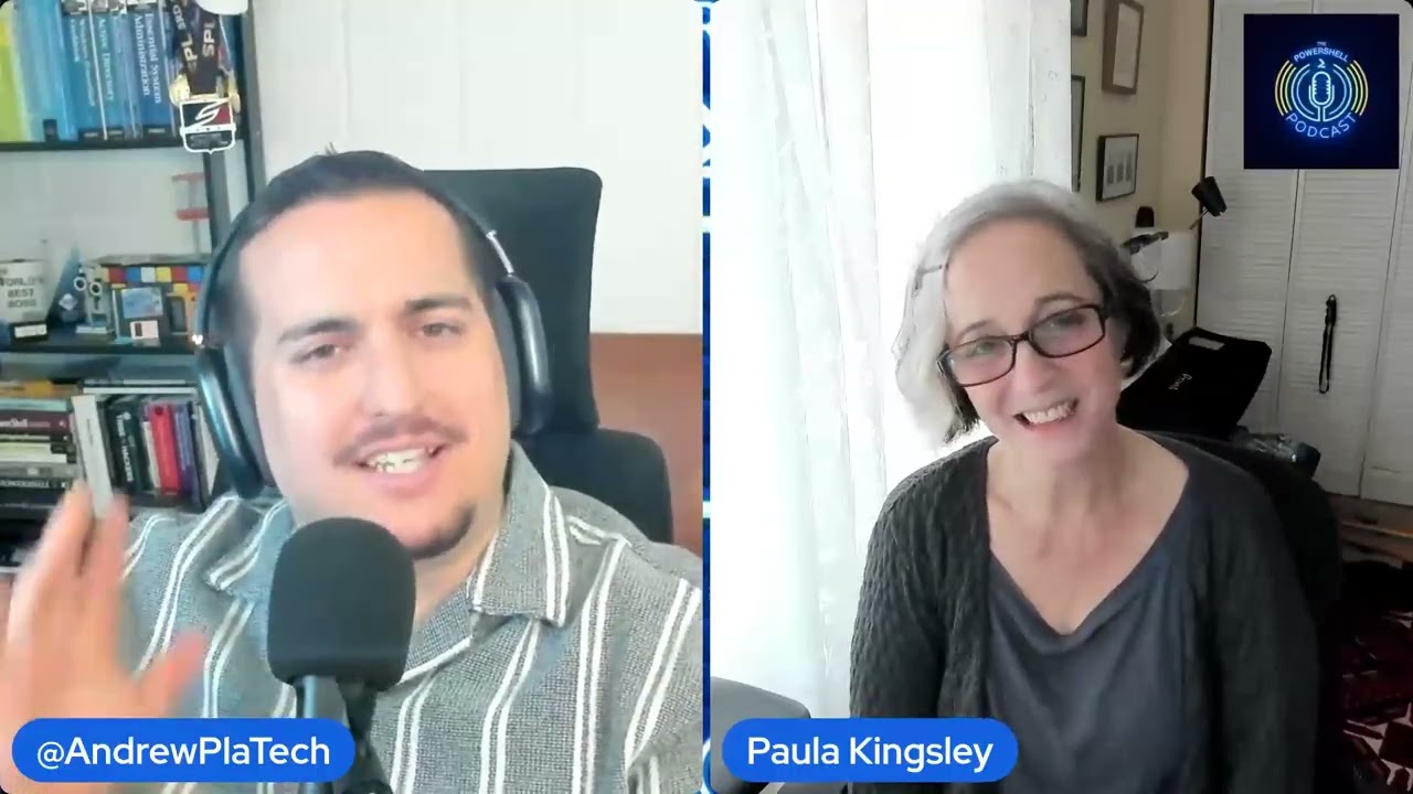 The PowerShell Podcast From ISE Anxiety to VS Code Every Day with Paula Kingsley