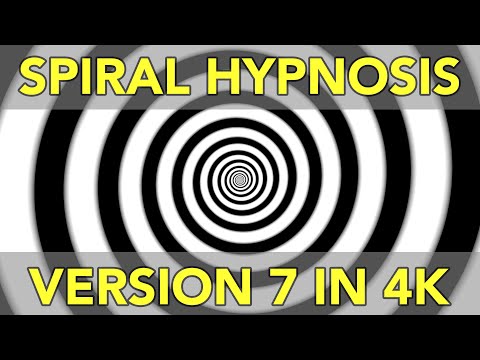 Spiral Extreme - Version 7 - video, hypnosis meditation trance - 4K