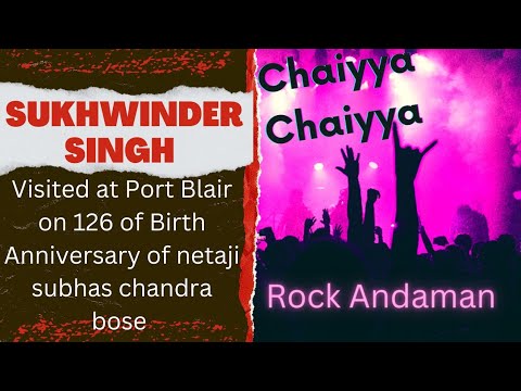 Sukhwinder Singh♥️ ||At Port Blair Island|| Live🔴On his famous song 'chaiyya chaiyya'||#youtube