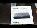 Sony UBP X700 4K Blu Ray Media Player Unboxing