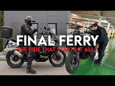 BMW R1300 GSA | Hull to Rotterdam Ferry with P&O Motorcycle Touring Europe [S0 E5]