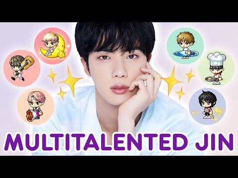 kim seokjin is a multitalented king