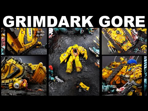 It's GRIMDARK GORE in my most ambitious HORUS HERESY Diorama ever - the true cost of WARHAMMER