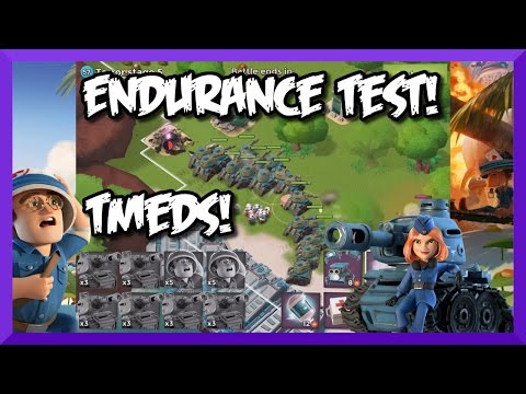 Boom Beach - ENDURANCE TEST: Tanks and Medics (TMeds) vs Dr.Terror Unboosted!