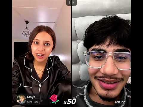 Maya is live with Adzino #live #erika #funny #erik #rizz #maya #maria #love #tiktok